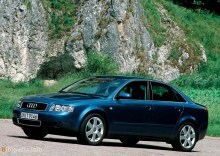 Onlar. Özellikler Audi A4 B6 2001 - 2004