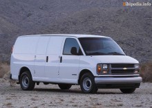 کسانی که. ویژگی های Chevrolet Express LWB 1995 - 2002