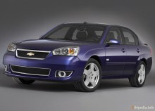 Tie. характеристики Chevrolet Malibu ss 2005 - 2008