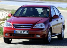 Ty. Charakteristika Chevrolet Nubira (Lacetti) 4 Dveře od roku 2004