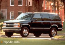 เหล่านั้น. ลักษณะของ Chevrolet Tahoe 5 Doors 1991 - 1999