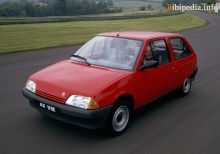 Quelli. Caratteristiche Citroën AX 3 Porte 1986 - 1991