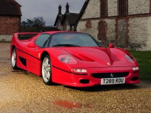 De där. Ferrari F50 Egenskaper 1995 - 1997