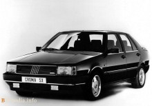 Oni. Značajke Fiat Croma 1986 - 1991