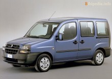Celles. Caractéristiques Fiat Doblo 2001 - 2005