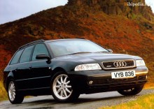 Tí. Charakteristika Audi A4 AVANT 1996 - 2001
