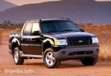 Ceux. Caractéristiques Ford Explorer Sport TRAC 2000 - 2005