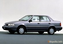 Jene. Merkmale Hyundai Excel 5 Türen 1994 - 1998