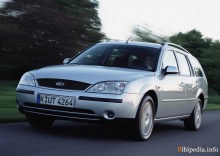De där. Ford Mondeo Kännetecken Universal 2003 - 2005