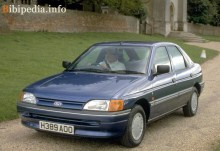 Those. Features Ford Escort 3 Doors 1990 - 1992