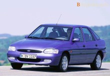 De där. Ford Escort egenskaper 3 dörrar 1995 - 2000