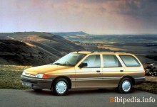 Those. Features Ford Escort Clipper 1991 - 1992
