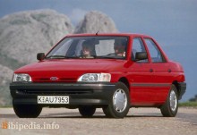 Those. Ford Orion 1990 - 1993 characteristics