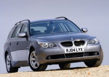 هؤلاء. خصائص BMW 5 Touring E61 Series 2004 - 2007