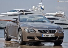 De där. BMW Kännetecken 6-serie Cabriolet E64 sedan 2007