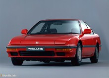 เหล่านั้น. Honda Prelude ลักษณะ 1987 - 1992