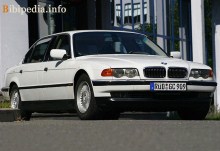 Itu. Karakteristik BMW L7 E38 1997-2001