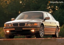 Ceux. Caractéristiques BMW 7 E38 Series 1998 - 2001