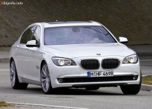 Εκείνοι. Χαρακτηριστικά BMW Σειρά 7 F01 02 από το 2008