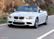 Itu. Karakteristik BMW M3 Convertible E93 Sejak 2008