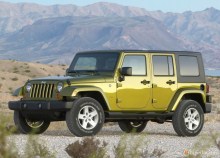 Ular. 2006 yildan beri xususiyatlari Jeep Wrangler Unlimited
