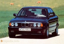 เหล่านั้น. ลักษณะของ BMW M5 E34 1988 - 1995
