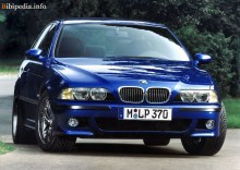 เหล่านั้น. BMW M5 E39 1998 - 2004 ลักษณะ