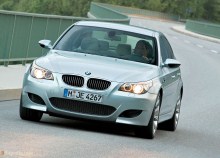 Ular. 2005 yildan buyon BMW M5 E60 xususiyatlari
