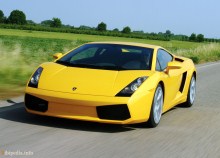 Te. Charakterystyka Lamborghini Gallardo 2003 - 2008