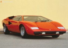 Aqueles. Características da Lamborghini Countach LP 400 1973 - 1981