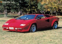 Aqueles. Características da Lamborghini Countach 5000 Quattro Valvole 1985 - 1989