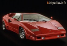Oni. Karakteristike Lamborghini Countach 25. obljetnice 1989 - 1990