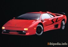 Those. Characteristics of Lamborghini Diablo SV 1996 - 1999