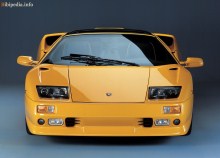 เหล่านั้น. ลักษณะของ Lamborghini Diablo Roadster 1999 - 2000