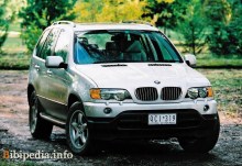 เหล่านั้น. ลักษณะของ BMW X5 E53 2000 - 2003