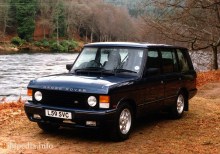 Aqueles. Características do Range Rover Land Rover 1988 - 1994