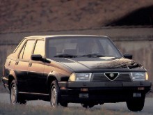 Тих. характеристики Alfa romeo Milano 1987 - 1989