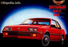 De där. Kännetecken för Buick Skyhawk 1987 - 1989