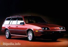 De där. Egenskaper för Buick Skyhawk Universal 1987 - 1989