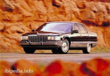 เหล่านั้น. Cadillac Fleetwood ลักษณะ 1987 - 1996