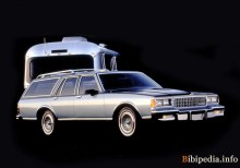 De där. Kännetecken för Chevrolet Caprice Universal 1987 - 1990