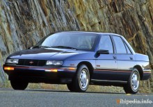 Ty. Charakteristika Chevrolet Korsika 1987 - 1996