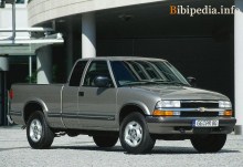 Ty. Charakteristika Chevrolet S10 Pickup 1987 - 1993