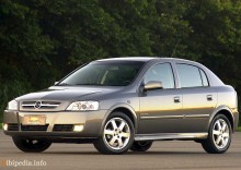 Oni. Karakteristike Chevrolet Astra od 1998
