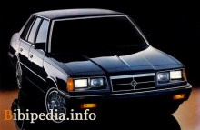 เหล่านั้น. ลักษณะ Dodge 600 1987 - 1988