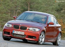 Itu. Karakteristik dari BMW 1 Series Coupe E82 sejak 2007