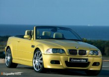 Ceux. Caractéristiques BMW 3 Series Convertible E46 2003 - 2007
