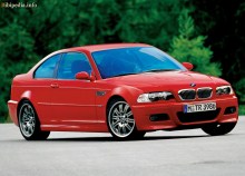 เหล่านั้น. ลักษณะ BMW 3 Series Coupe E46 1999-2003