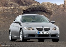 Onlar. Özellikler BMW 3 Serisi Coupe E92 2006 - 2010