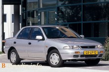 De där. Egenskaper Kia Sephia 1993 - 2001